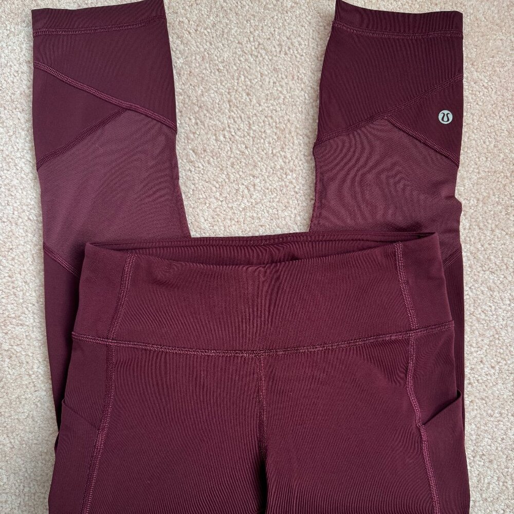 Lululemon Pace Rival Crop 22" Size 4